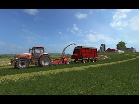 Farming Simulator 17 :: Autumn Oaks :: Chopping Hay & Bailing!