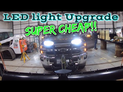 LED plow light upgrade