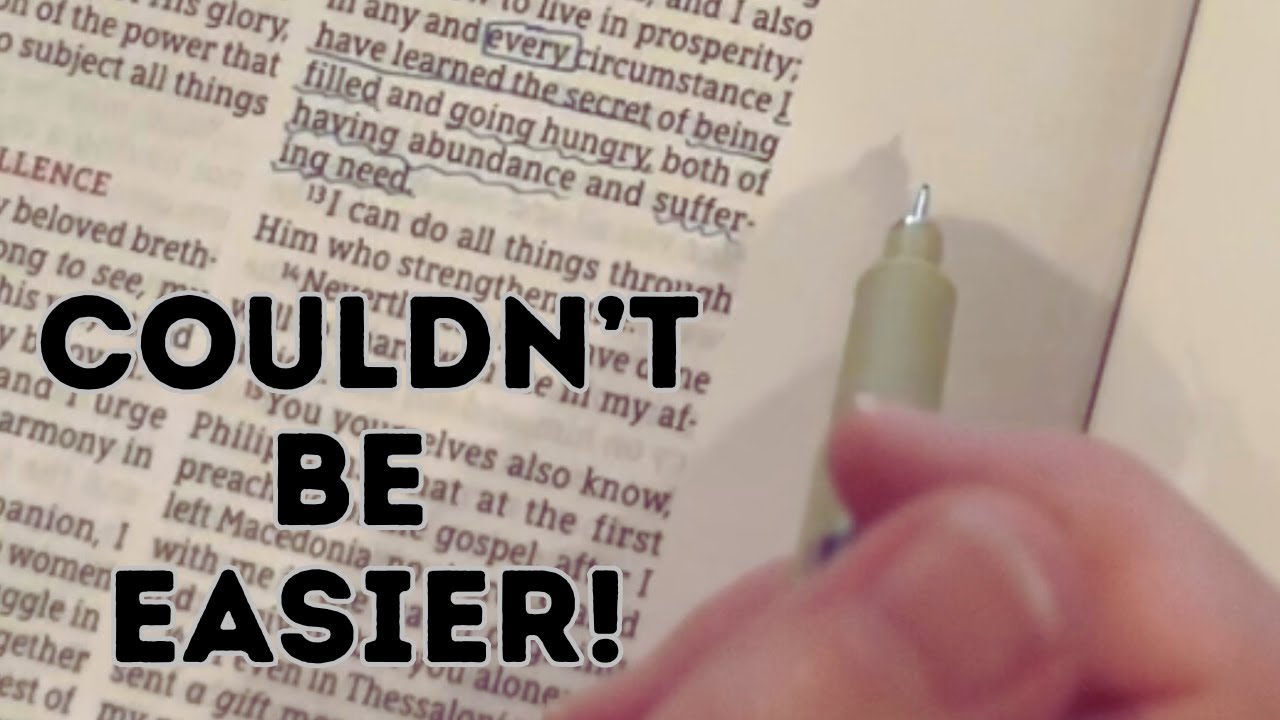 Simple Bible-marking Key