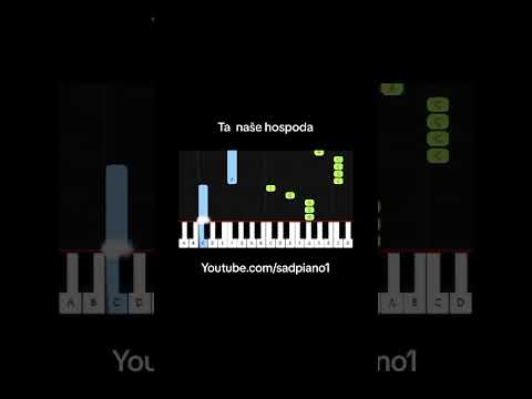 Ta naše hospoda - s čerty nejsou žerty  #piano #sadpianoyt  #music