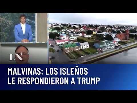 Tensión por las Malvinas: los isleños le respondieron a Trump