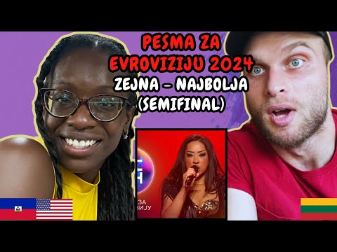REACTION TO Zejna - Najbolja (Polufinale 2 PZE24) | FIRST TIME LISTENING TO ZEJNA