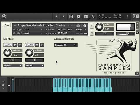 Angry Woodwinds Playthrough - Performance Samples VS CSW, Hollywood