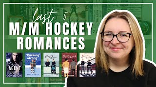 recent reads . mm hockey romances