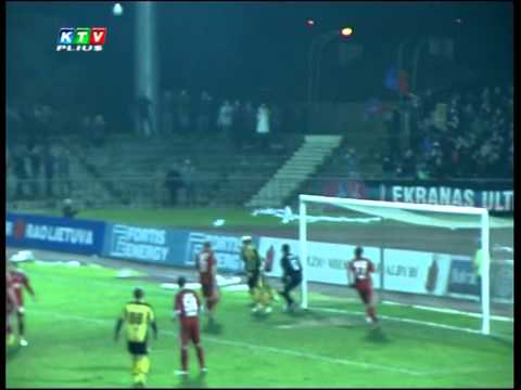 FUTBOLAS: Panevėžio „Ekranas" - Šiaulių „Šiauliai" (2:1)