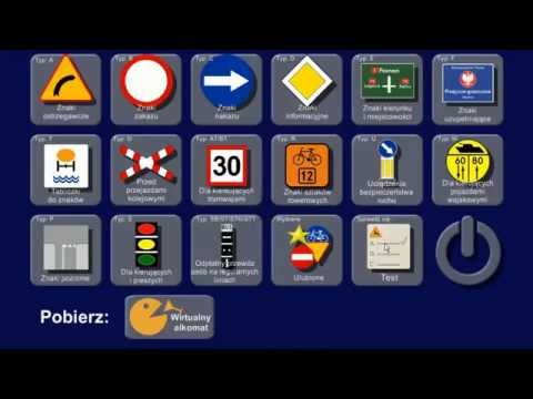 Znaki drogowe na prawo jazdy Video