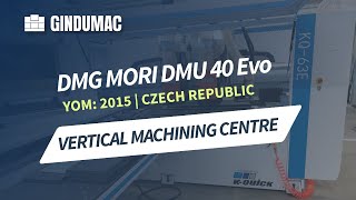 Obr&aacute;běc&iacute; centrum DMG DMU 40 eVo | Obr&aacute;zek 4 - Machineryline