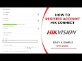 How To Register Hik Connect Account Via Web Browser