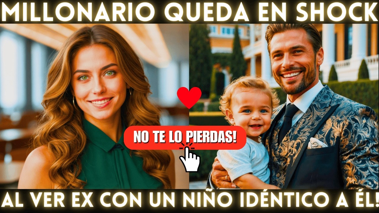 💖 5 AÑOS DESPUÉS MILLONARIO VE A UN NIÑO IDÉNTICO A ÉL DE LA MANO DE EX AMOR  ¡NO LO PUEDE CREER!