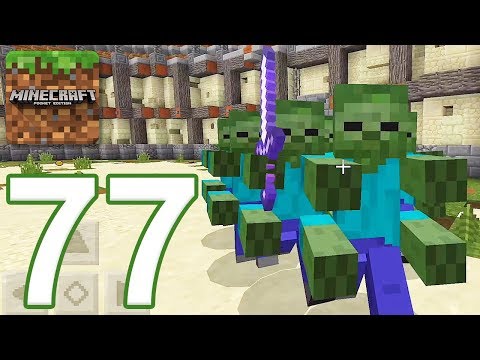 Minecraft: PE - Gameplay Walkthrough Part 77 - The Monster Arena 2 (iOS, Android)