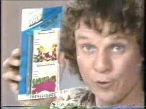 Paper Mate with Shirley Strachan of Skyhooks (Australian ad, 1980)