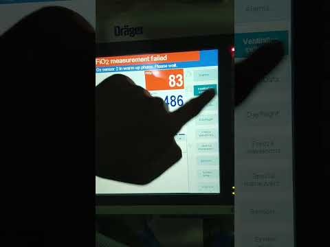 Drager Savina 300 vent Basic settings and oxygen sensor calibration 🇵🇰