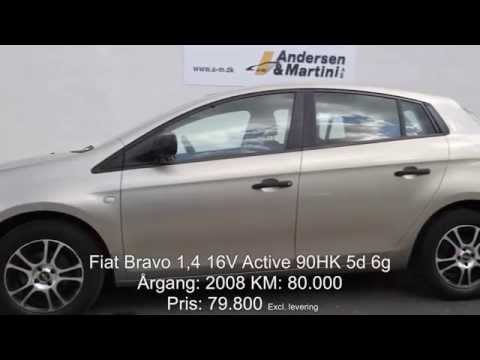 Fiat Bravo 1,4 16V Active brugt - køb den hos Andersen & Martini
