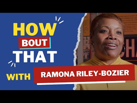 How Bout That: Ramona Riley-Bozier - YouTube