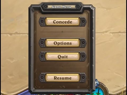 Hearthstone - How To Make Your Opponent Concede