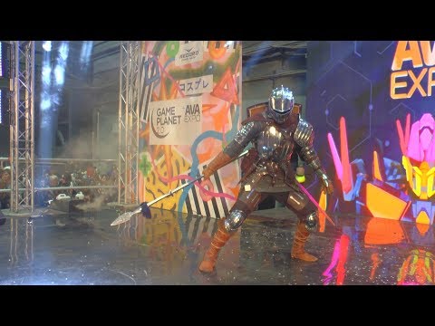 Cosplay Knight Dark Soul. /AvaExpo 2017/