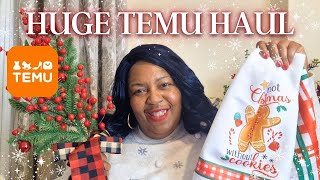 MASSIVE TEMU HAUL | CHRISTMAS & WINTER 2024