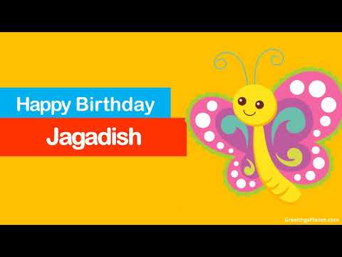 Happy Birthday to Jagadish