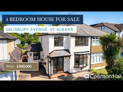 3 BEDROOM HOUSE FOR SALE IN SALISBURY AVENUE, ST ALBANS, HERTFORDSHIRE, AL1