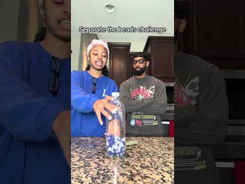 SEPARATE THE BEADS CHALLENGE #shorts