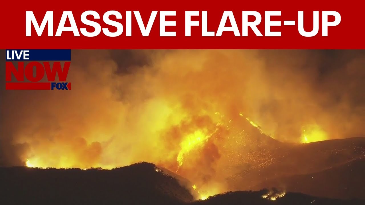 CALIFORNIA FIRES: Palisades fire flares up, immediate evacuation order | LiveNOW from FOX