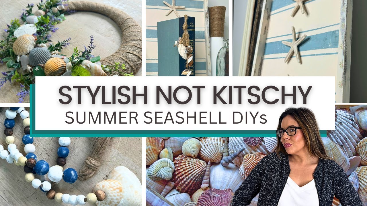 Sea Shell Crafts / Stunning, Easy DIY Ideas