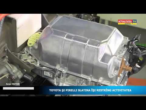 Toyota şi Pirelli Slatina îşi restrîng activitatea