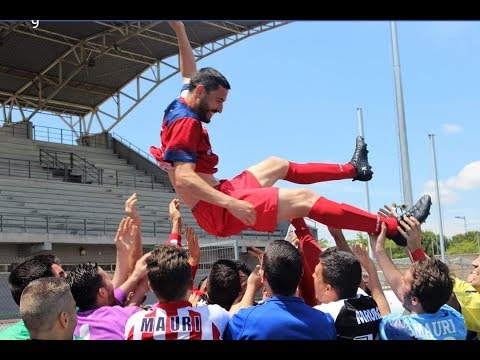CD Coslada vs CD Dosa / Resumen partido y homenaje a Mauri / Preferente G1 J34 / 2017-18