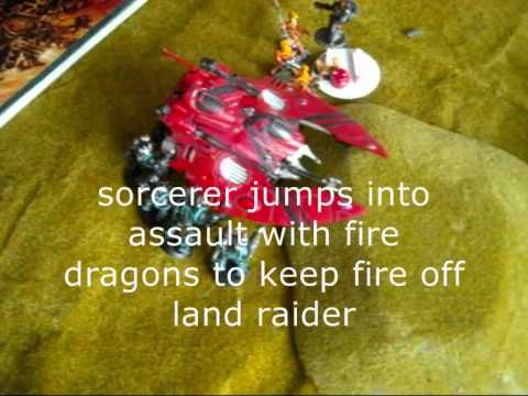 GSUK Batrep Eldar vs Chaos Space Marines 2k a side