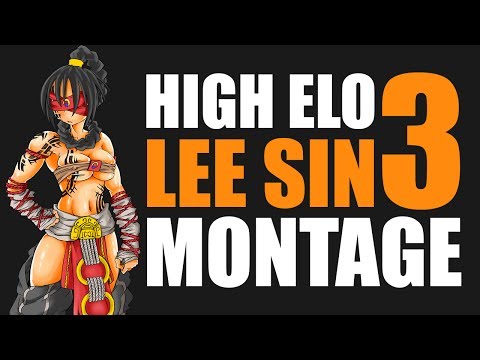 TheDarkTongo High Elo Lee Sin Montage 3 - Best LoL Plays