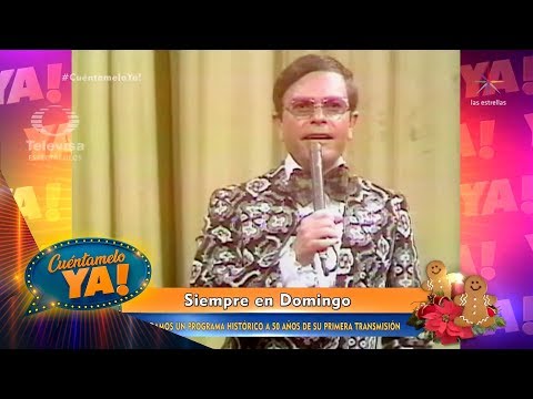 This is how the first broadcast of 'Siempre en Domingo' went! | Tell Me Now!