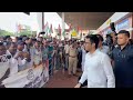 Dhupguri National GS Shri Abhishek Banerjee Arrives At Bagdogra Airport