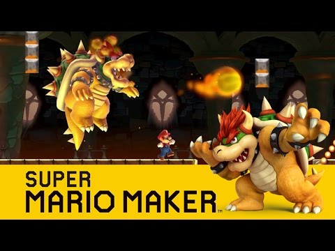 Super Mario Maker : NSMB.U Bowser's New Castle