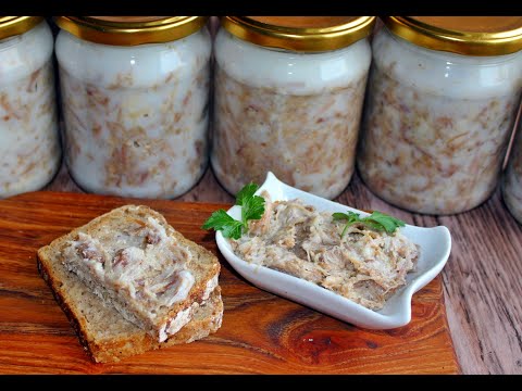 SMAROWIDŁO MIĘSNE -  RILETES - #mięso #smalec #wieprzowina #riletes