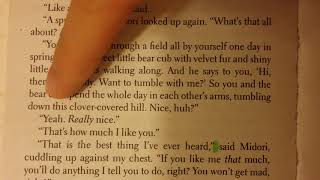 分享Norwegian Wood(挪威的森林)一段英文！