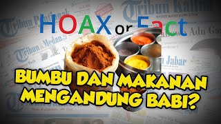 HOAX! Merek Bumbu dan Makanan Mengandung Babi