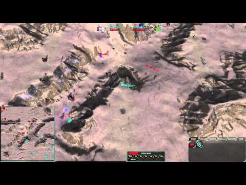 2014/03/29: Anarchid(Sh) vs Saktoth(Cl) on Barren - Zero-K