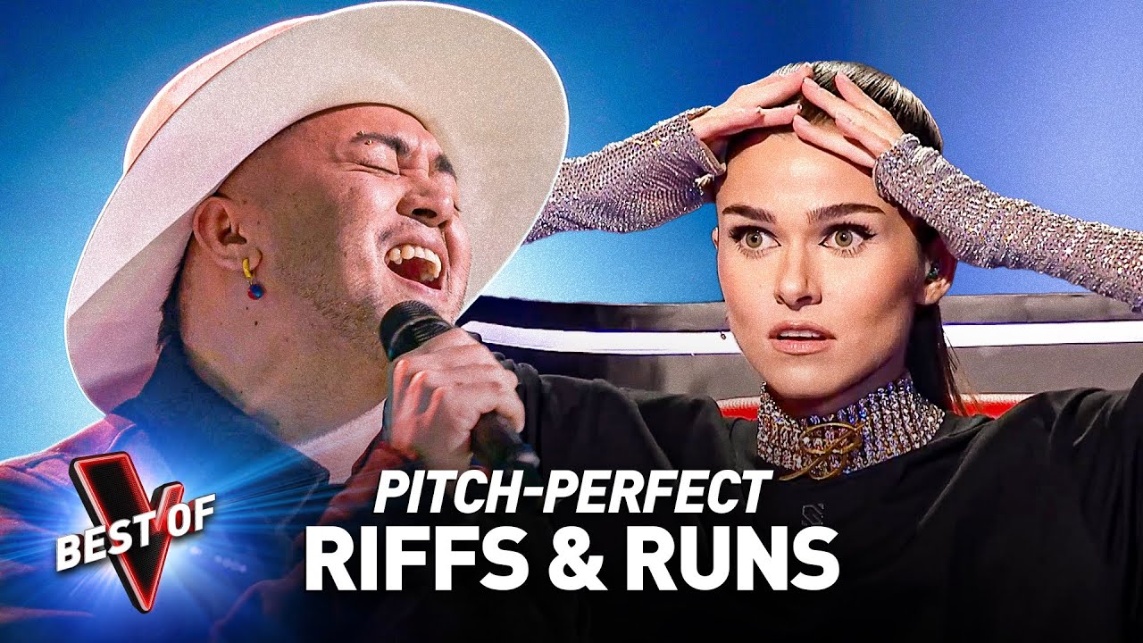 The SMOOTHEST RIFFS & RUNS in the Blind Auditions of The Voice 2024