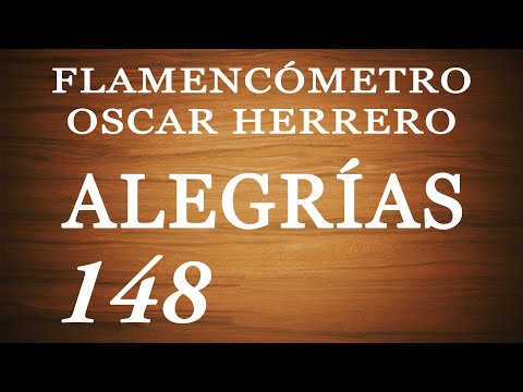Metrónomo Flamenco - Alegrías 148 - Flamencómetro Oscar Herrero