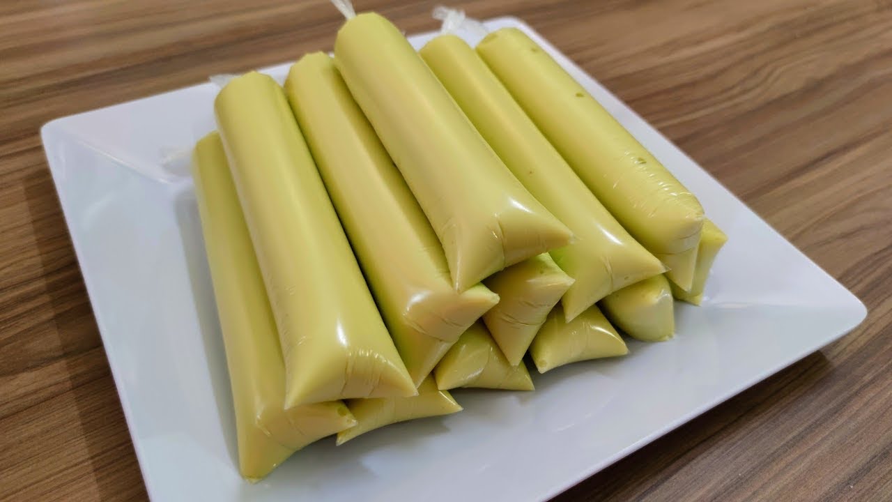 GELADINHO DE ABACATE SUPER CREMOSO 😍😍