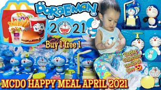 MCDONALD'S HAPPY MEAL TOYS APRIL 2021 | DORAEMON MIRACULOUS SCIENCE