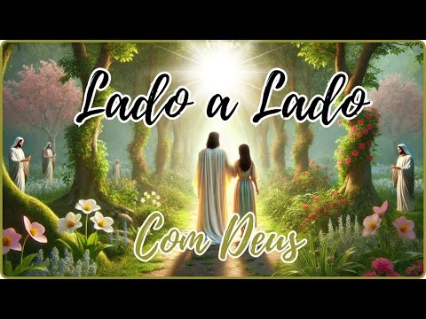 "Lado a Lado com Deus ✨🙏 - Louvor de Comunhão, Intimidade e Caminhada na Fé 🎶🌟"