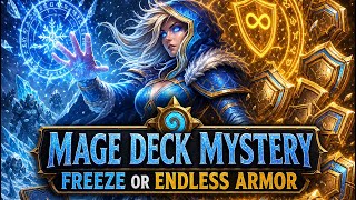 Hearthstone Mage Deck Mystery | Freeze or Endless Armor