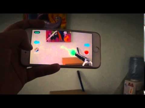 Simulator Laser 3D Joke Video