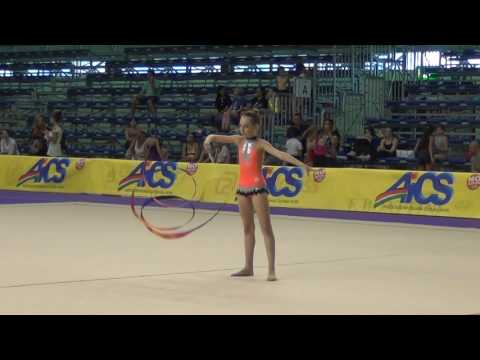 Gaia Battisti nastro - Nazionali AICS 2017