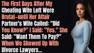 My Cheating Wife Left Me — Then Her Affair Partner’s Wife Called And Asked, “Want Them To Pay?”