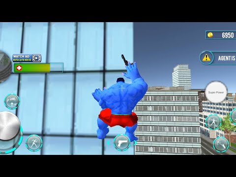 Incredible Monster Hero City Rescue Battle | Green Hulk Flying Hero Amazing City - Android GamePlay