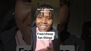 Cheap/free things to do for fun✨️ #frugalliving