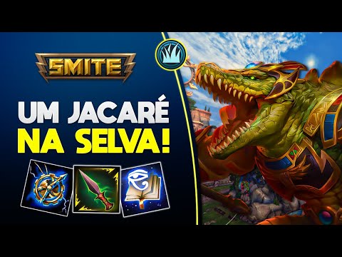 O poder do JACARÉ na SELVA! SOBEK JUNGLER - ⚡ Smite BR Conquista