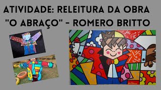 Romero Britto Obra O Abraço